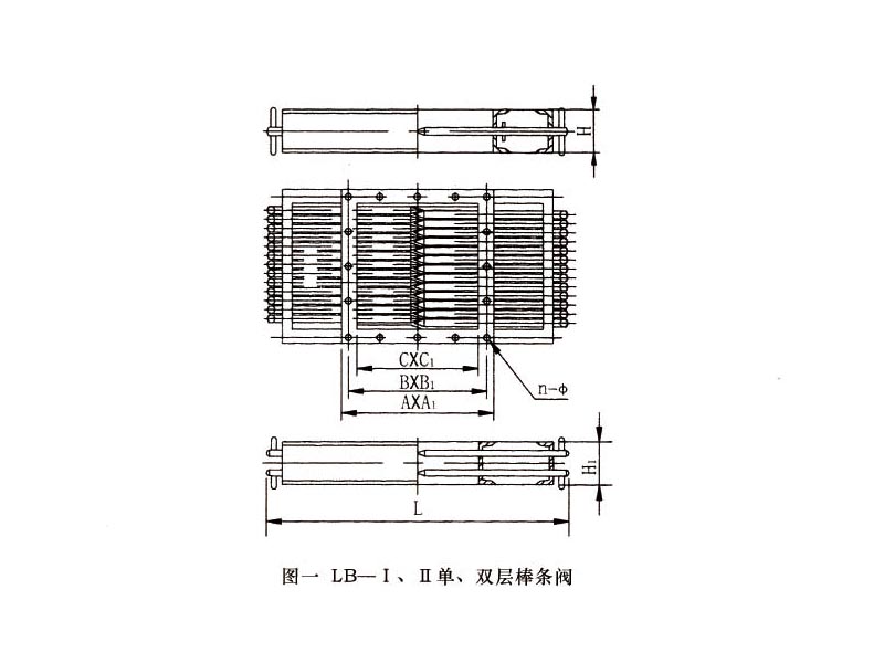 Single and double rod valve