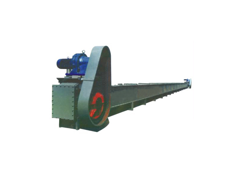 Buried scraper conveyor