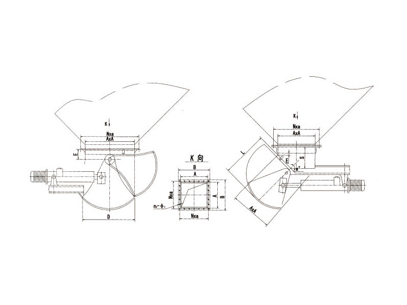 Electro hydraulic sector valve