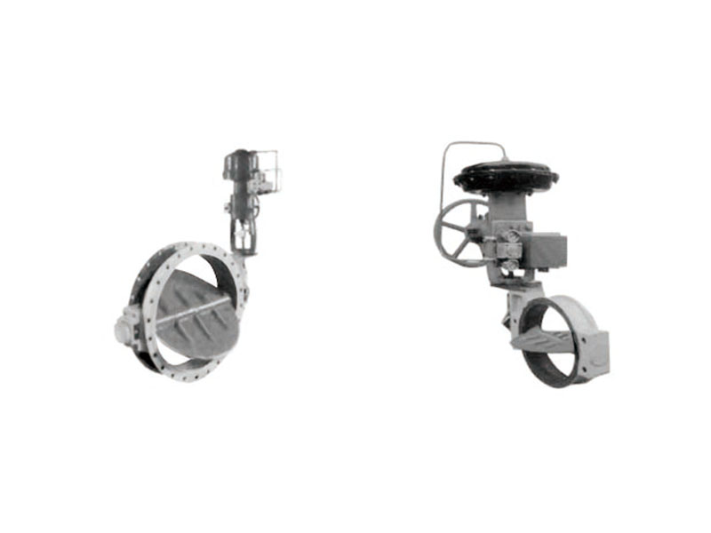 Pneumatic butterfly valve
